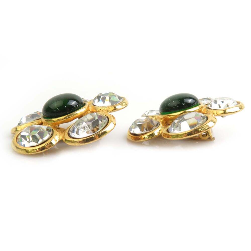 CHANEL Green Earrings - Picture 3 of 8
